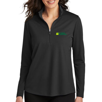 Port Authority® Ladies Dry Zone® UV Micro-Mesh 1/4-Zip Thumbnail