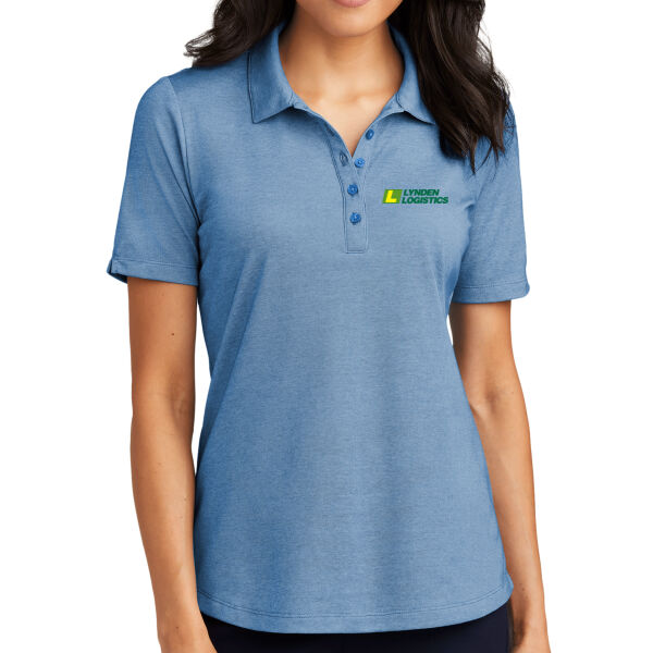 Port Authority® Ladies Fine Pique Blend Polo Thumbnail