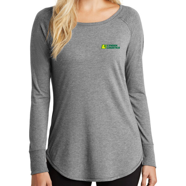 District ® Women’s Perfect Tri ® Long Sleeve Tunic Tee Thumbnail