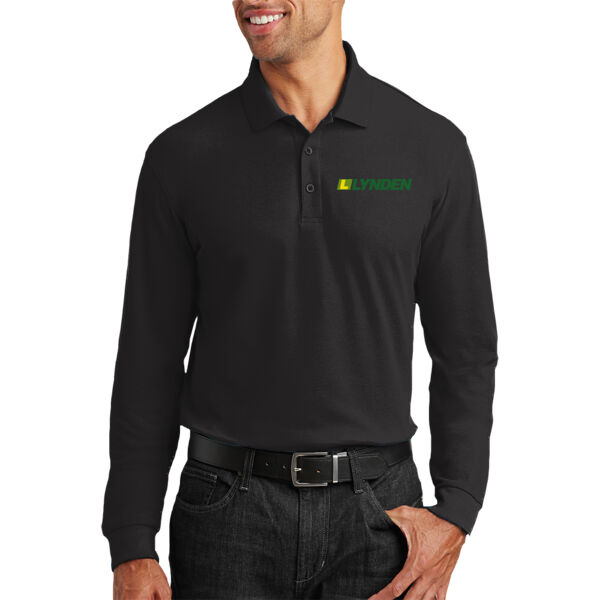 Port Authority® Long Sleeve Core Classic Pique Polo Thumbnail