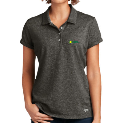 New Era ® Ladies Slub Twist Polo - LNEA301 Thumbnail