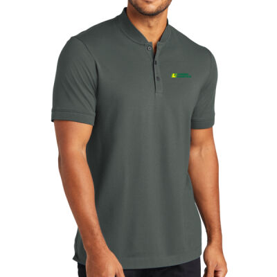 Mercer+Mettle™ Stretch Pique Henley - MM1008 Thumbnail