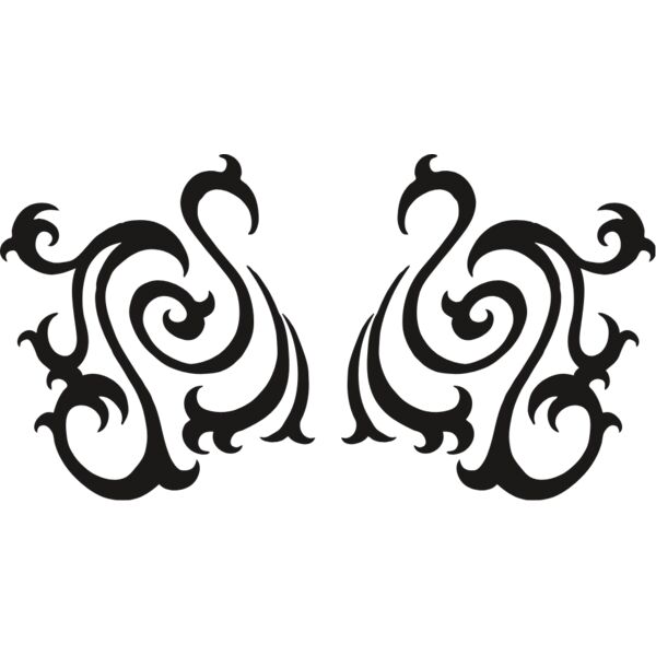 Swirls 8 B W  Thumbnail